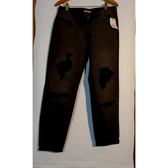 Billabong 28 Destroyed Hey Boy Jeans 31 x 25 - Picture 1 of 12